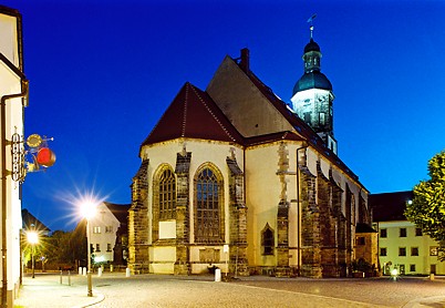 Die Stadtkirche St. Marien und Laurentius in Dippoldiswalde