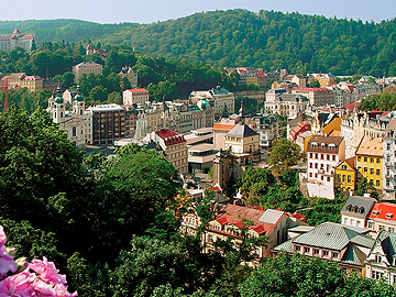 Ortsansicht Karlovy Vary (Karlsbad)