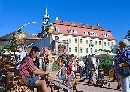 Historischer Markt auf Schloss Lichtenwalde