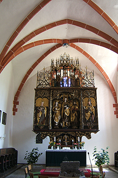 Ehrenfriedersdorf Kirche St. Niklas  Altar